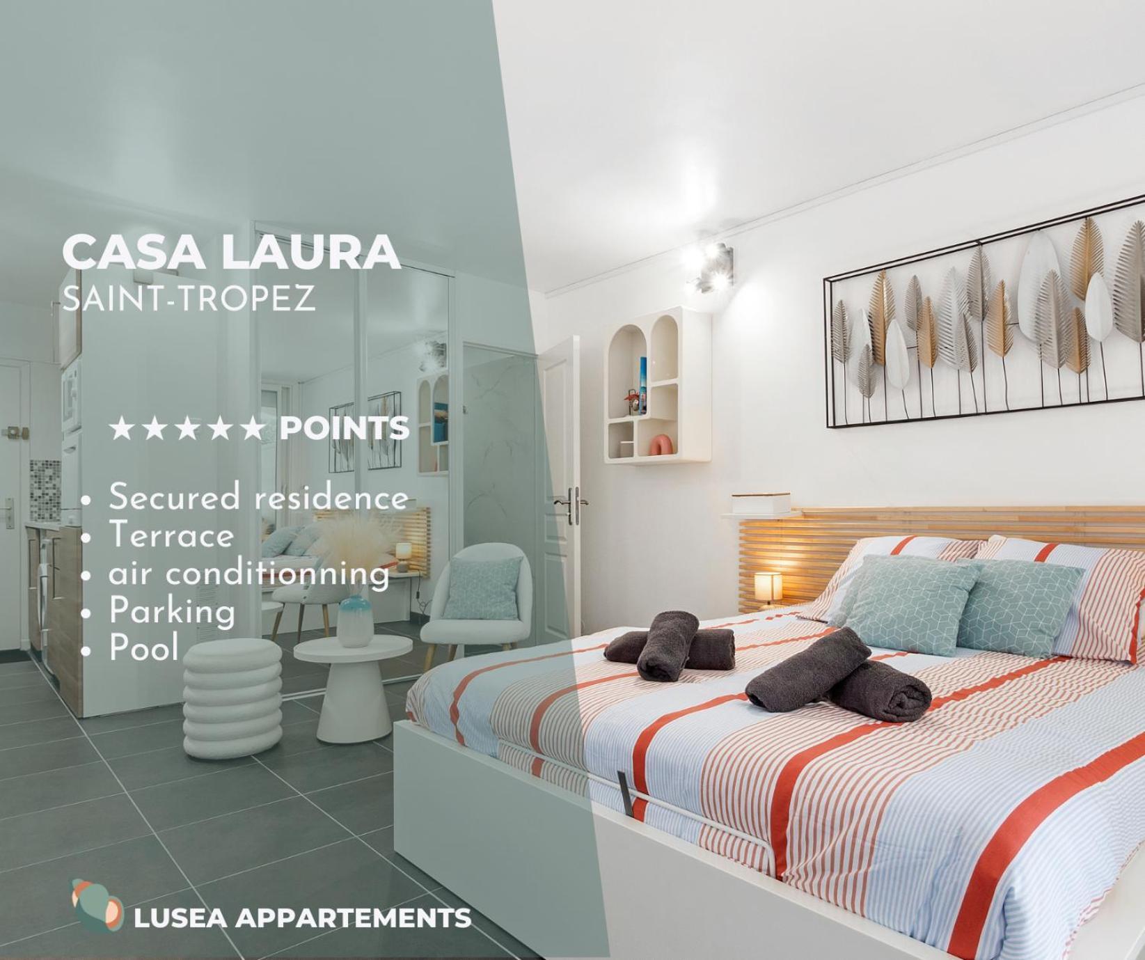 Casa Laura -Parking - Pool Apartment Сен Тропе Екстериор снимка